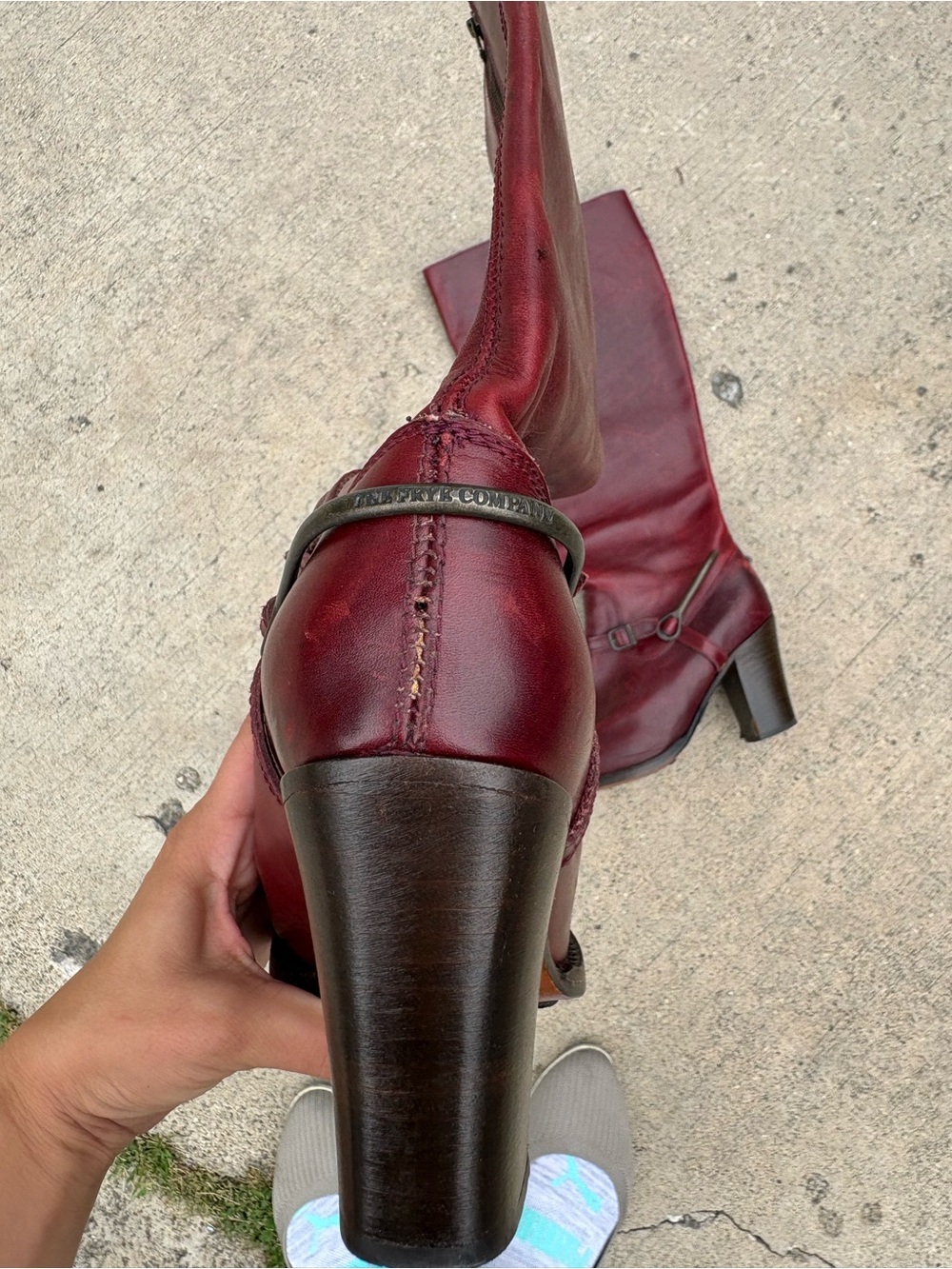Frye Red Boots - Picture 5 of 7